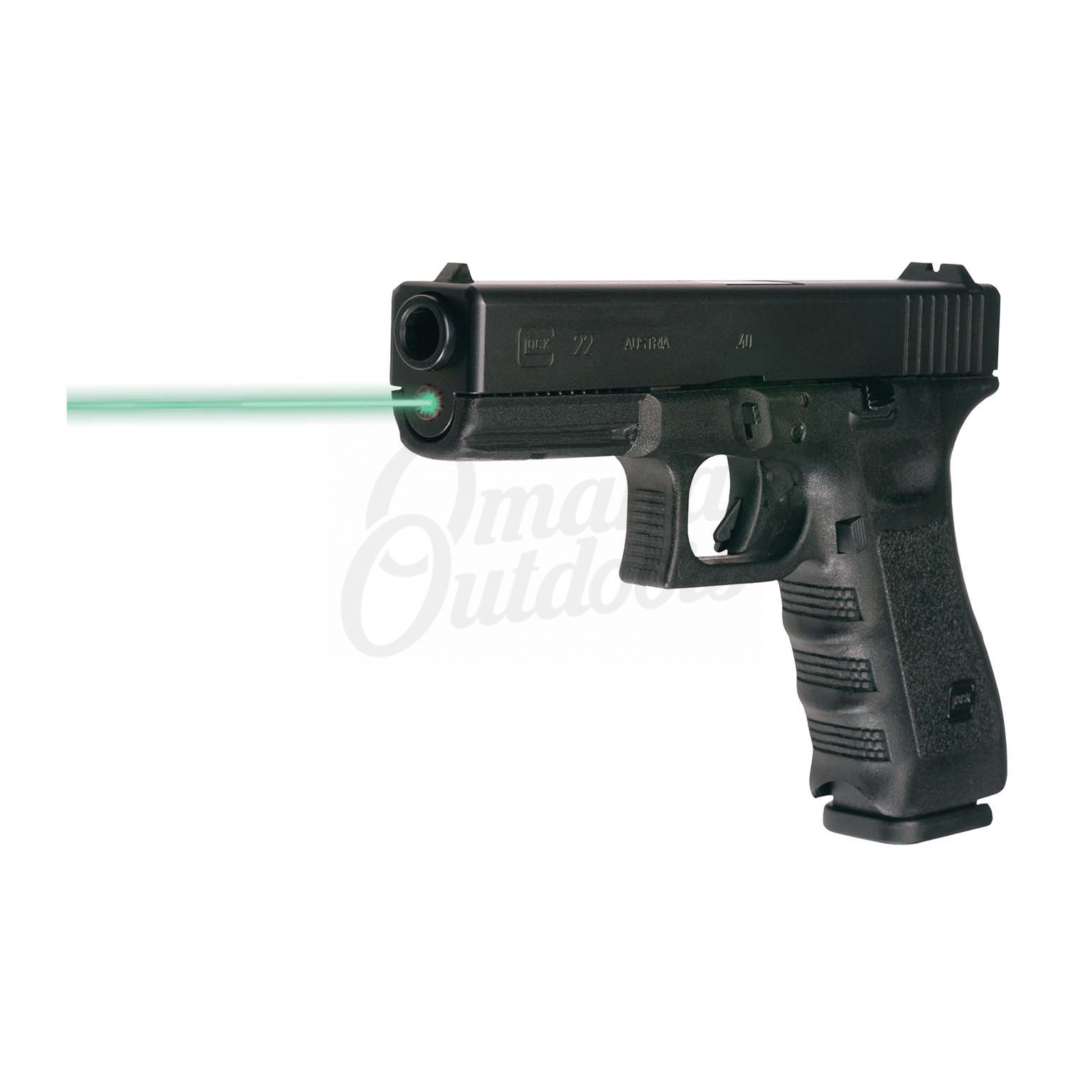 LaserMax Guide Rod Green Laser For Glock 17 / 22 Gen 3 - Omaha Outdoors