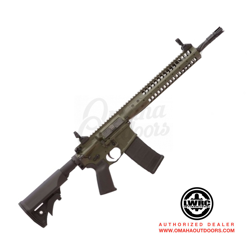 Lwrc Ic Spr Od Green Rifle 30 Rd 161 556 Nato Ar 15 Icr5odg16spr