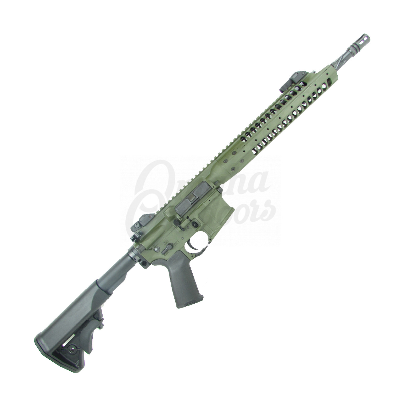 LWRC IC A5 14.7 OD Green - Omaha Outdoors