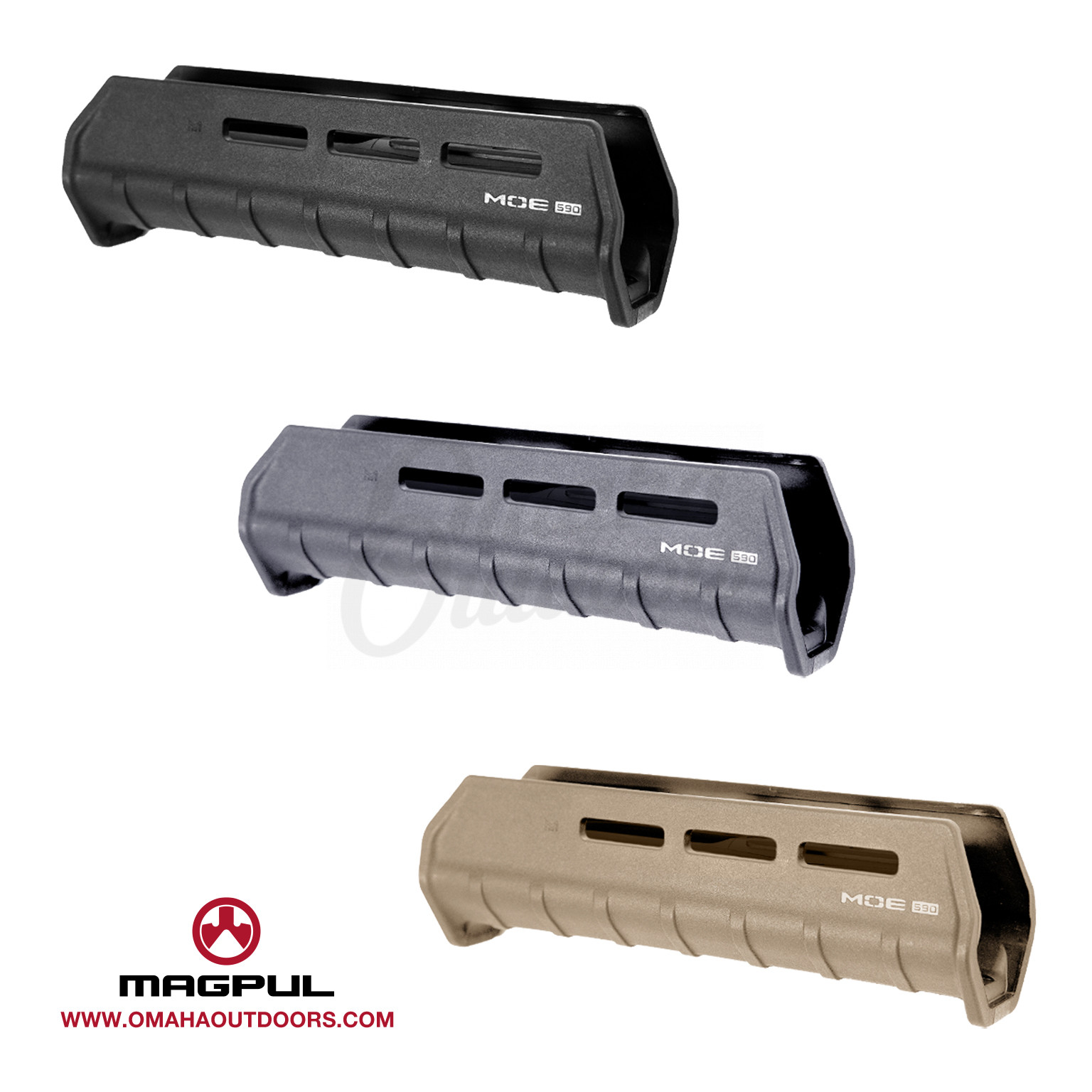 Magpul MOE M-LOK Forend Mossberg 590 590A1 Polymer MAG494 - Omaha Outdoors