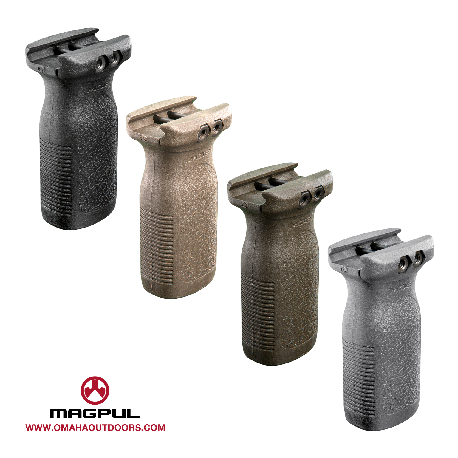 Magpul RVG Vertical Grip AR-15 AR-10 LR-308 Aggressive MAG412