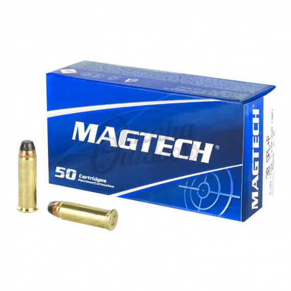 Magtech Sport Shooting 38 Special +P Ammo 125 Grain Semi JSP FN 50 ...