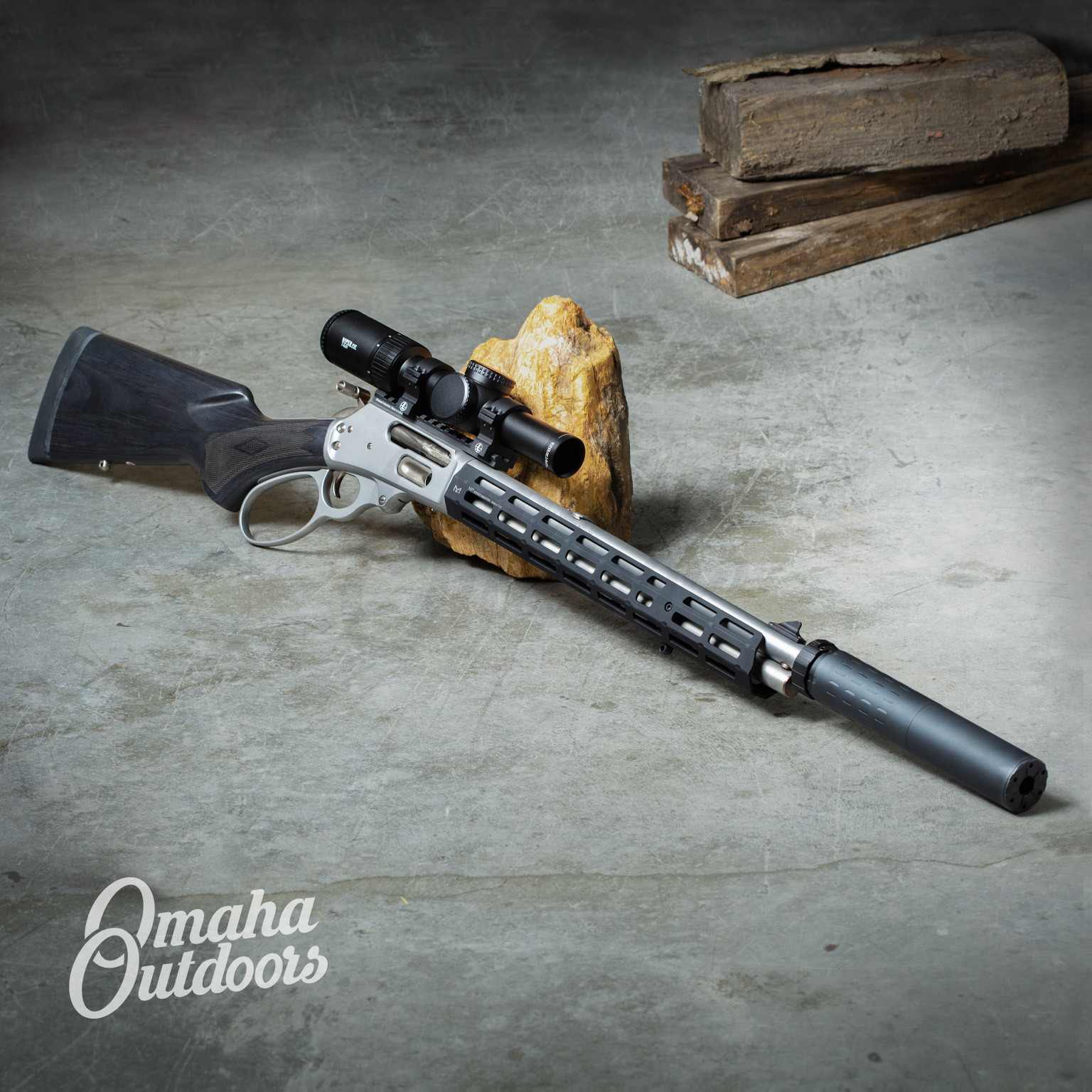 Marlin 1895 trapper with vortex viper pst silencerco hybrid 46 m lok