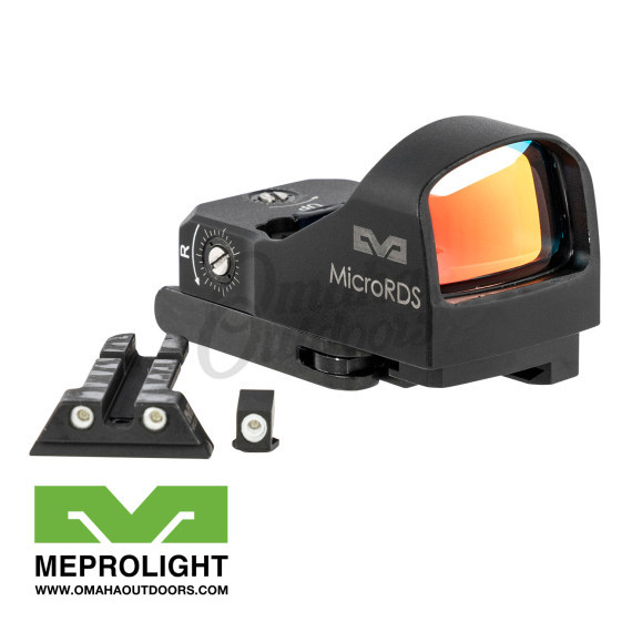 Meprolight Micro RDS Red Dot Sight Glock Backup Day/Night Sights ...