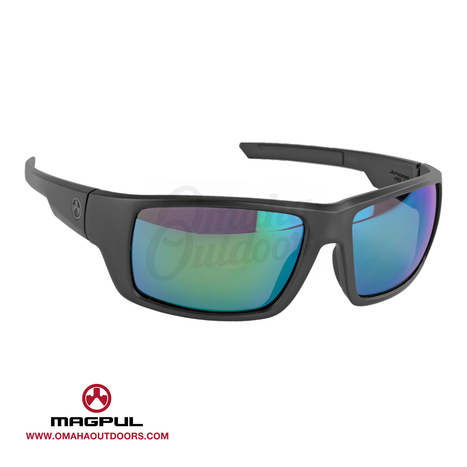 Magpul Apex Sunglasses Violet w/ Green Mirror - Omaha Outdoors