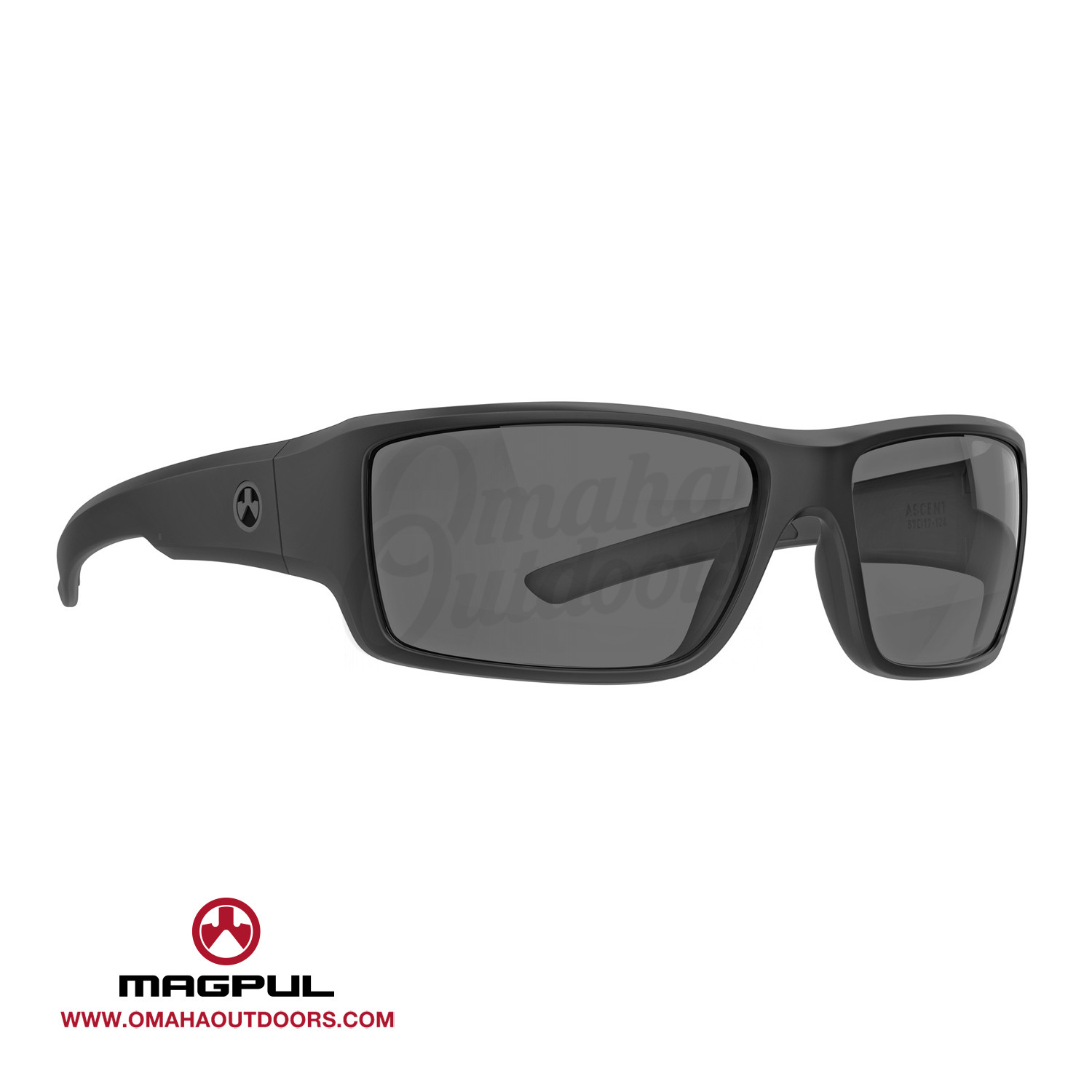 Magpul Ascent Gray Sunglasses Green Lens - In Stock
