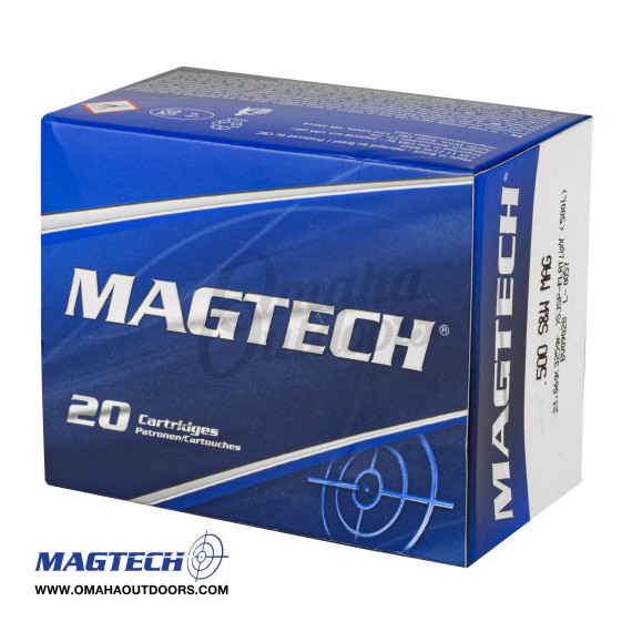 Magtech 500 S&W Mag 325 Grain SJSP Light - Omaha Outdoors