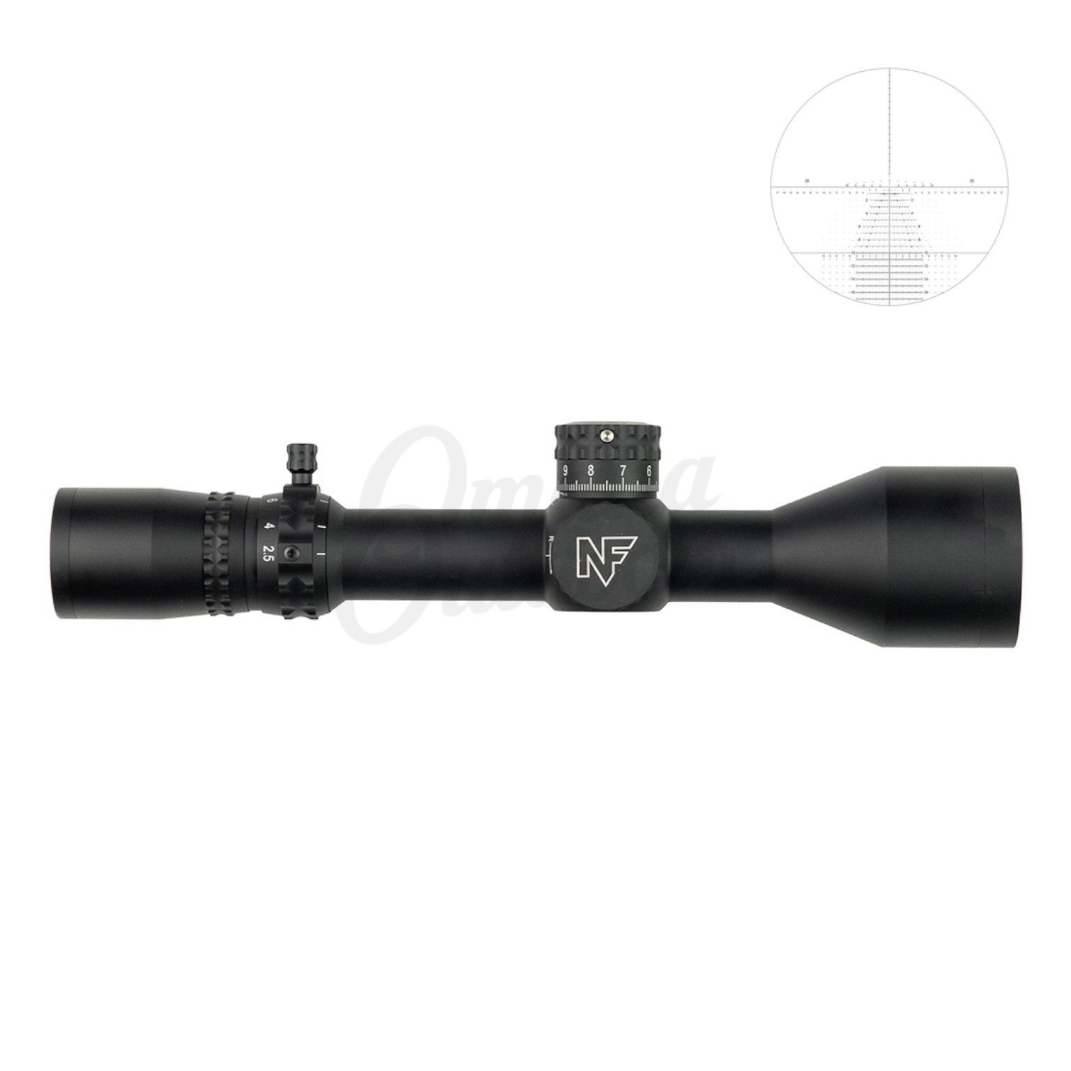 Nightforce nx8 2 5 20x50 f1 tremor3