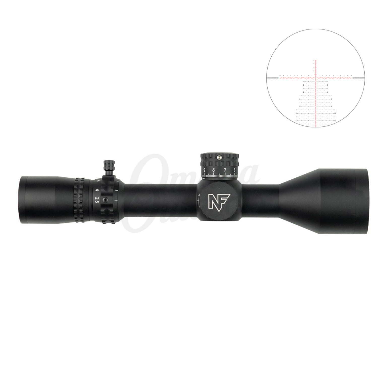 Nightforce nx8 2 5 20x50 f1 mil xt