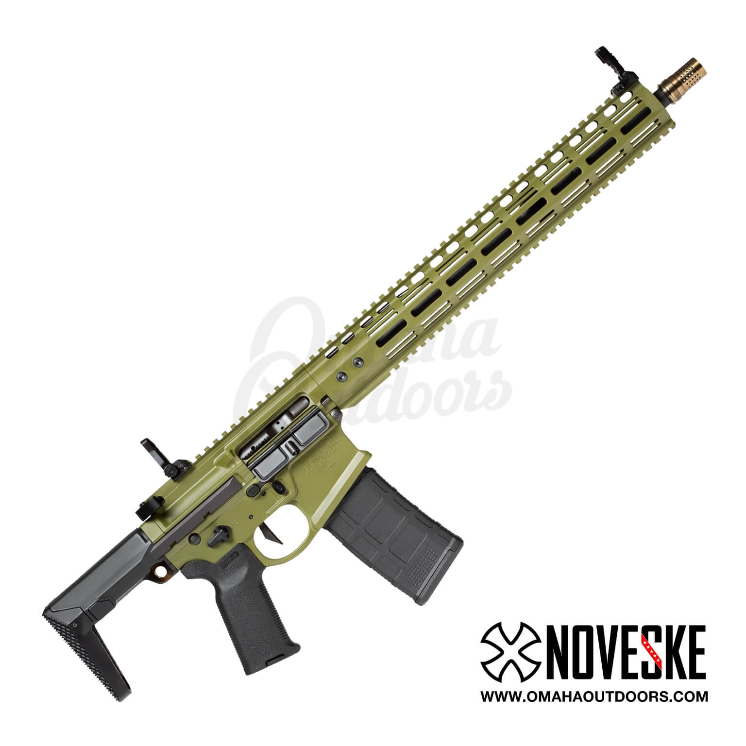 Noveske Gen 4 N4 Bazooka Green Rifle 30 RD 5.56 16