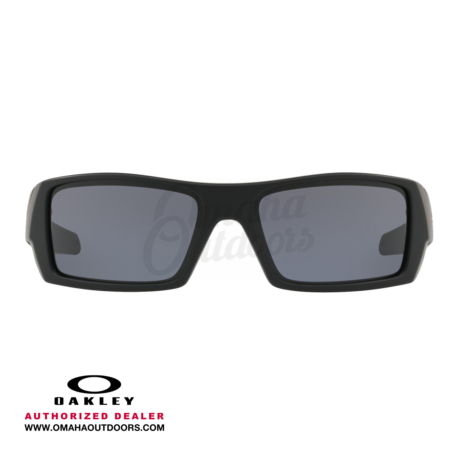 Oakley SI Gascan US Flag Icon Sunglasses Gray Lens - Free Shipping