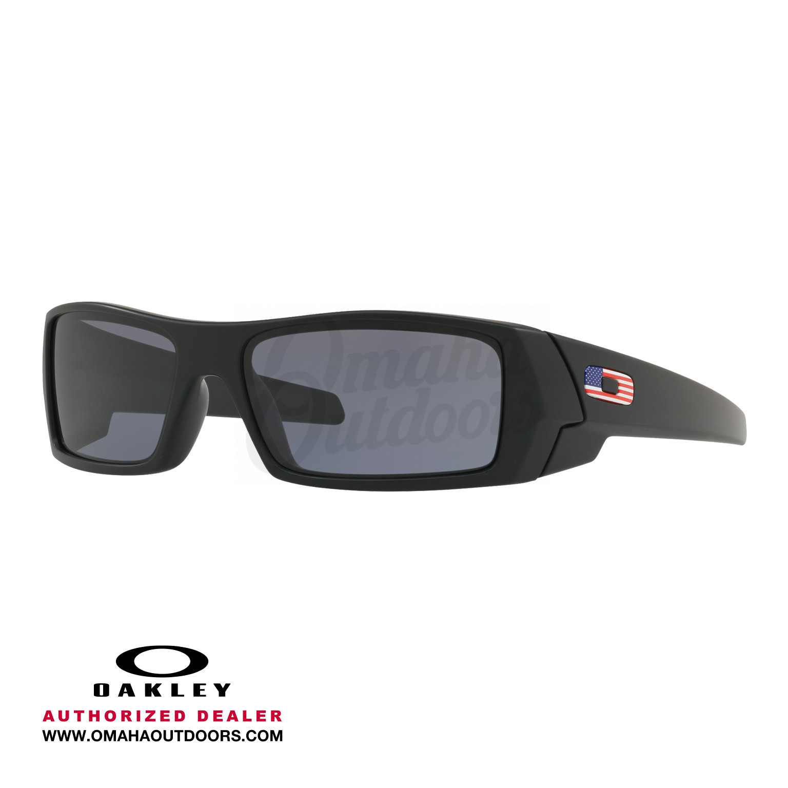 Oakley SI Gascan US Flag Icon Sunglasses Gray Lens 11192