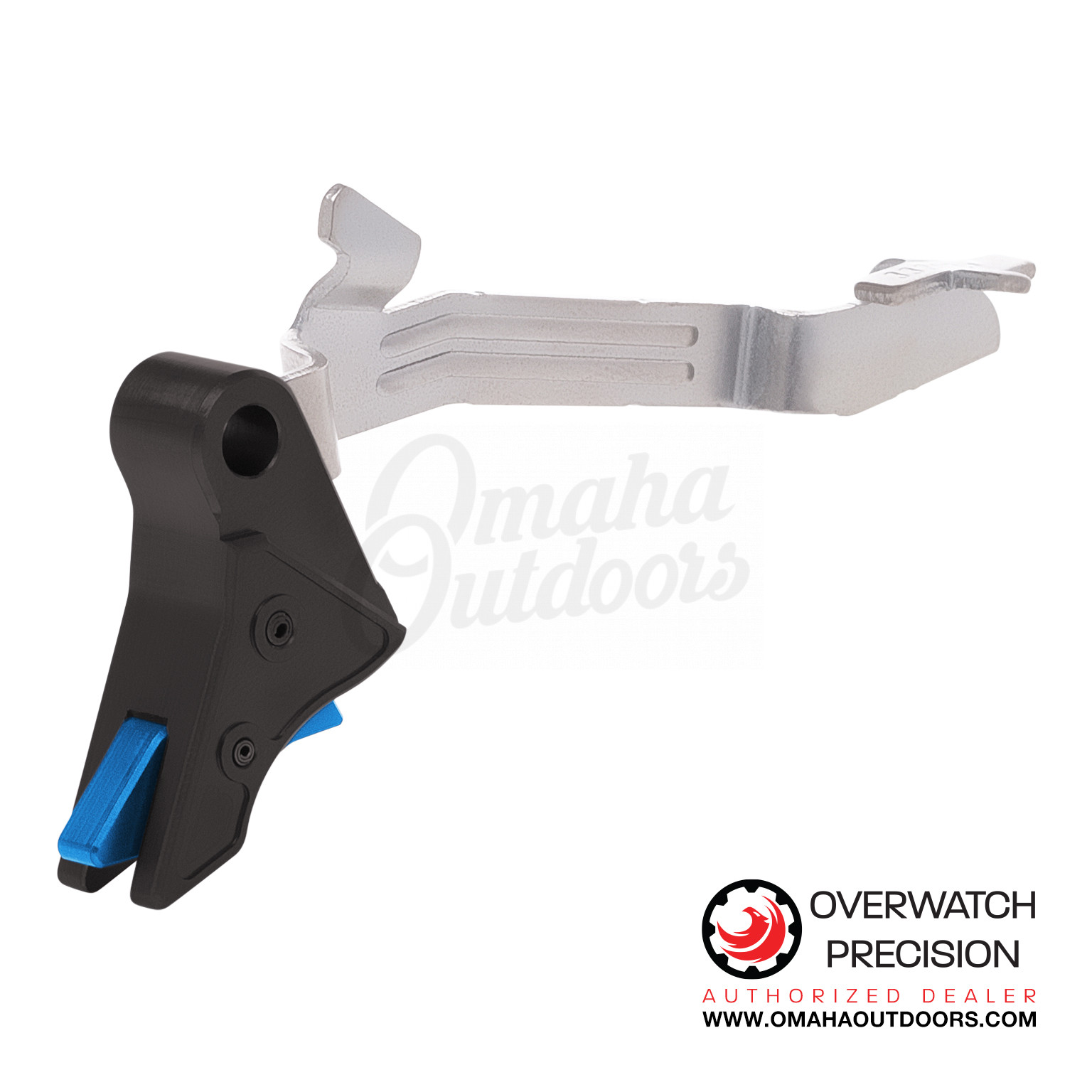 Overwatch Precision Dat V2 Trigger For Glock 42 Black Blue Omaha Outdoors