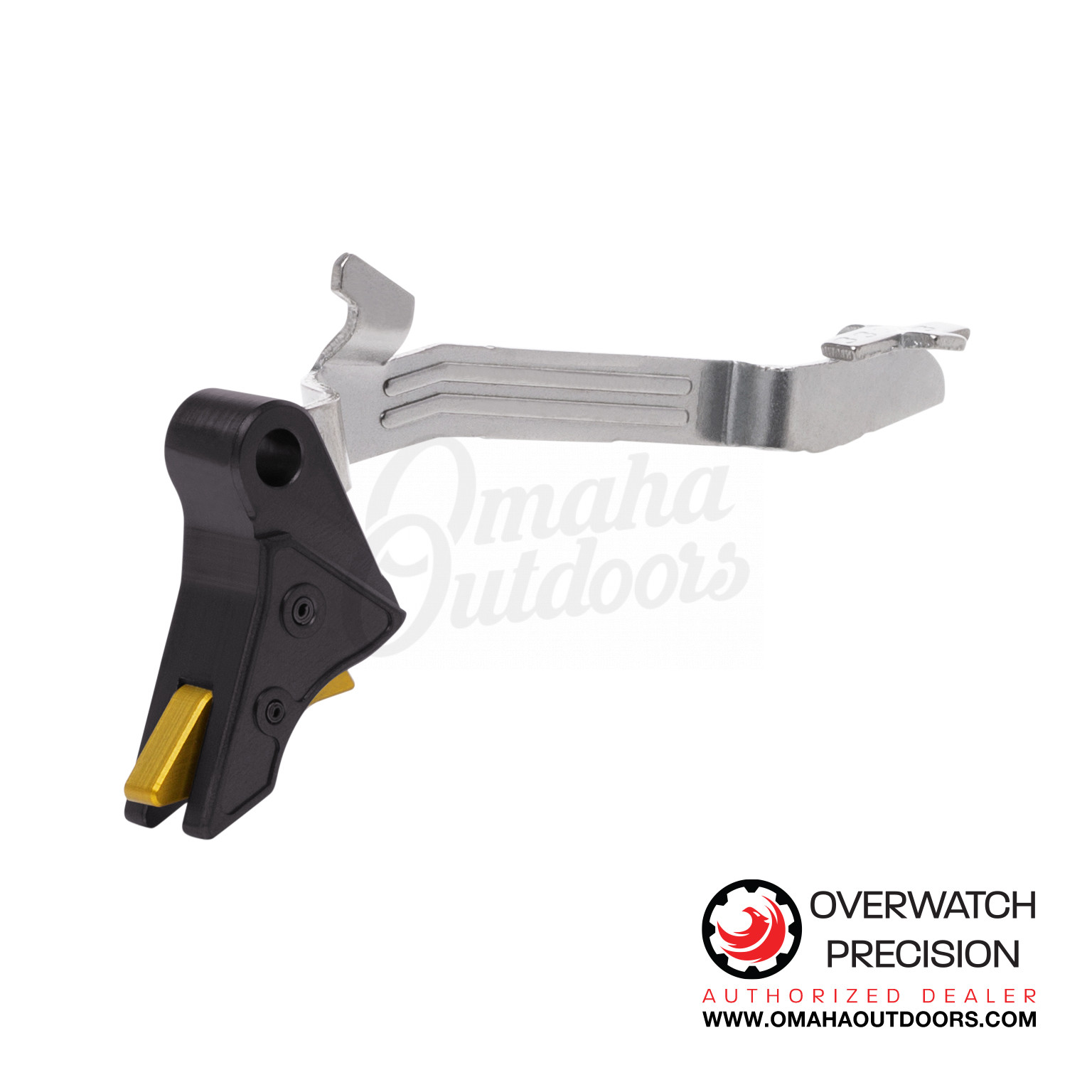 Overwatch Precision Dat V2 Trigger For Glock 43 Black Gold Omaha Outdoors