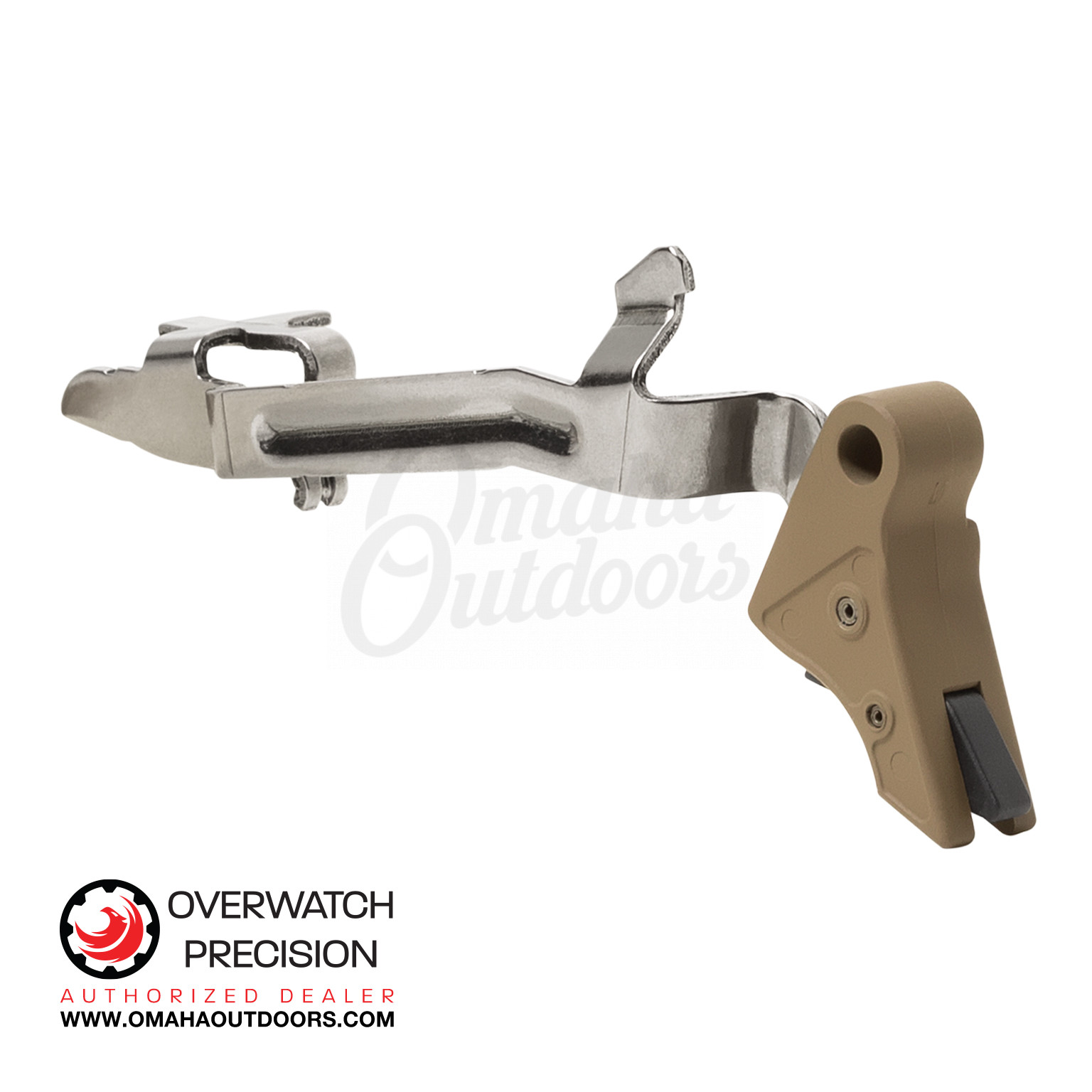 Overwatch Precision Polymer Dat Trigger Glock 19 Gen 3 4 Fde Black Omaha Outdoors