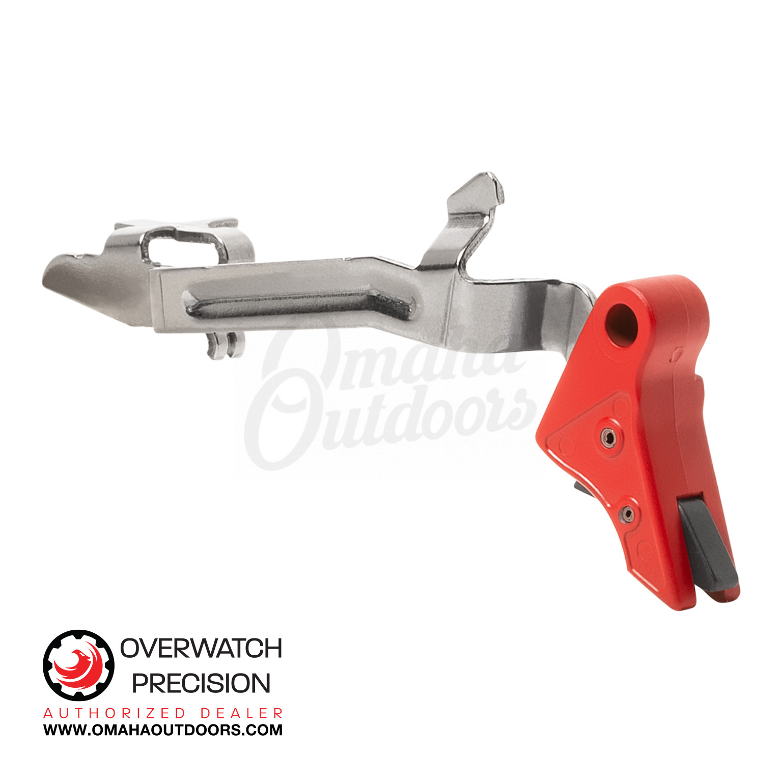 Overwatch Precision Poly Dat Glock Gen 5 Red Black Omaha Outdoors