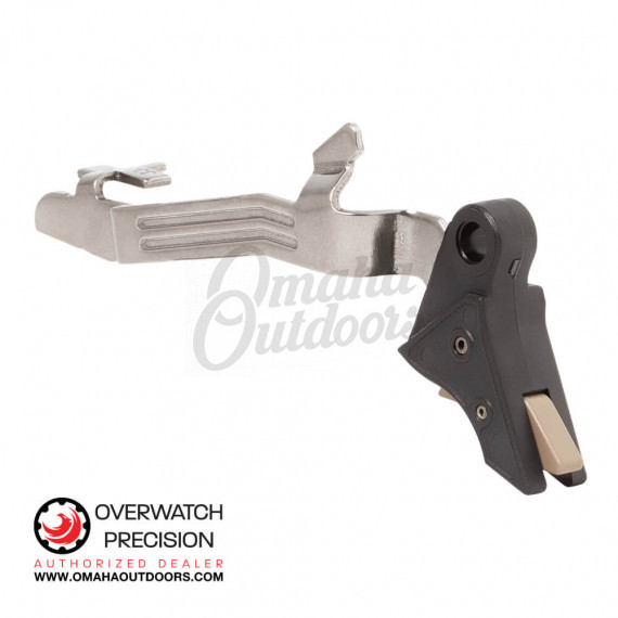 Overwatch Precision Poly Dat Trigger Glock 42 Black Fde Omaha Outdoors