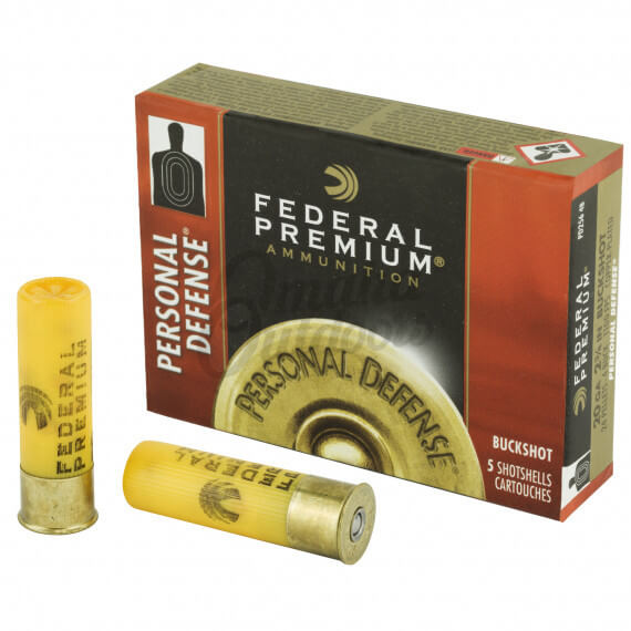 Federal Personal Defense Ammo 20 Gauge 2.75