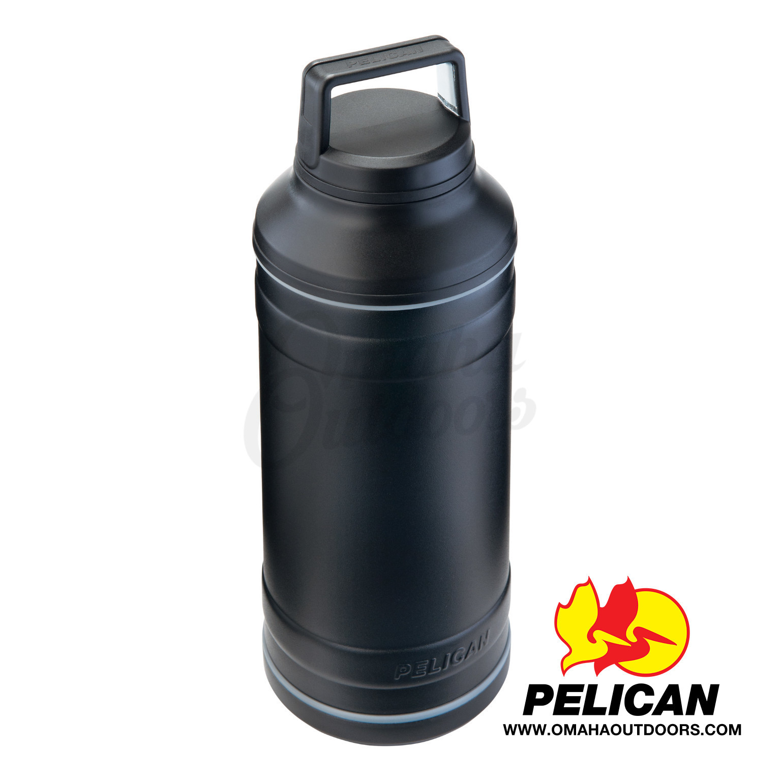 Pelican Stainless Steel Travel Bottle 64 oz - Omaha Outdoors