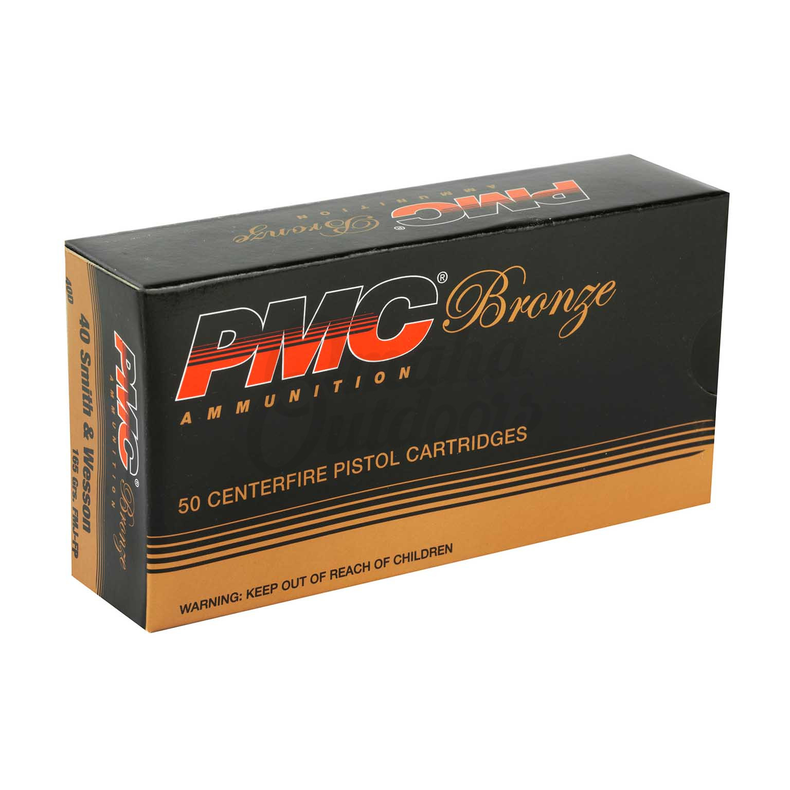 PMC 40 S&W 165 GR FMJ Bronze 50 Rounds - Omaha Outdoors