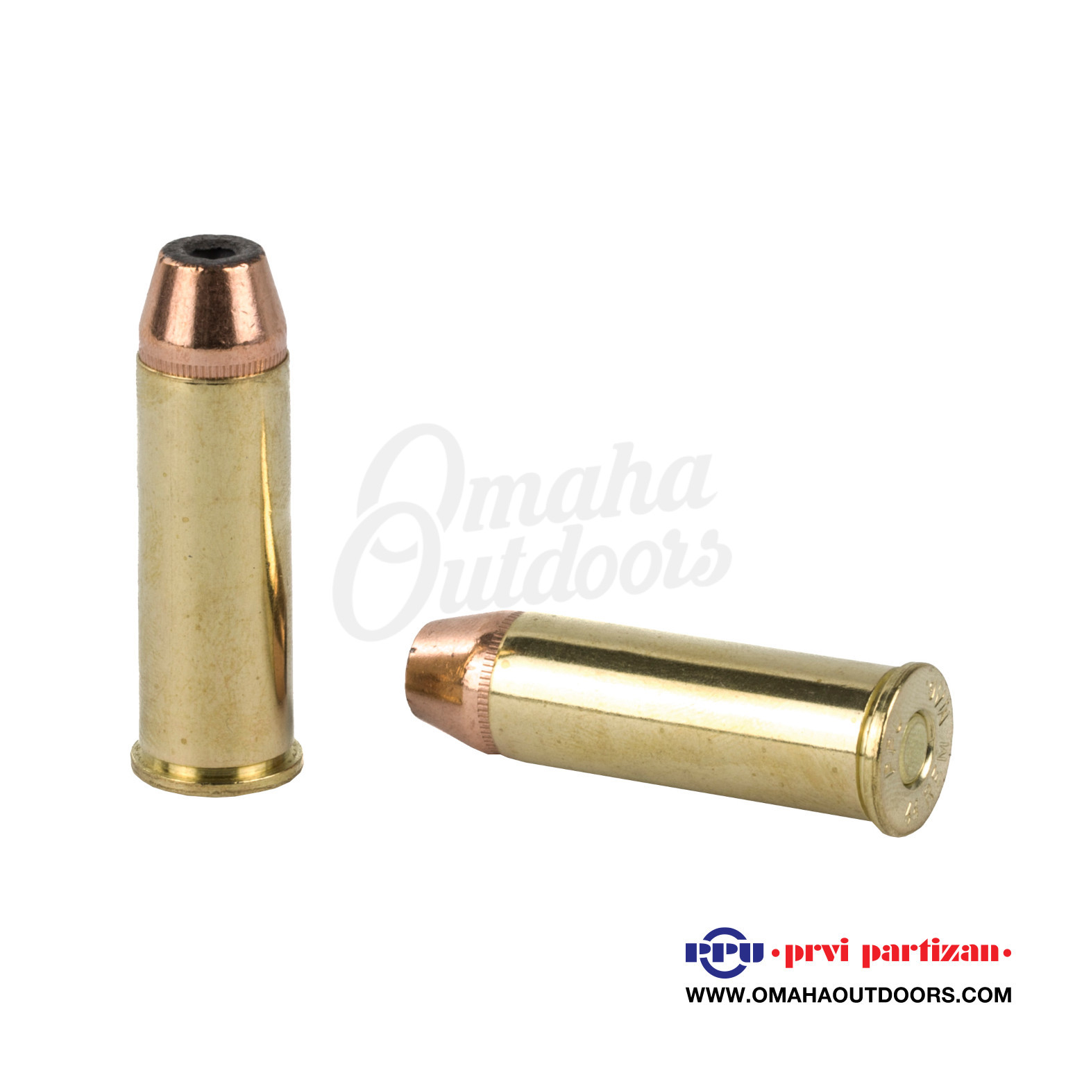PPU 44 Mag 240 Grain JHP 50 Rounds - Omaha Outdoors