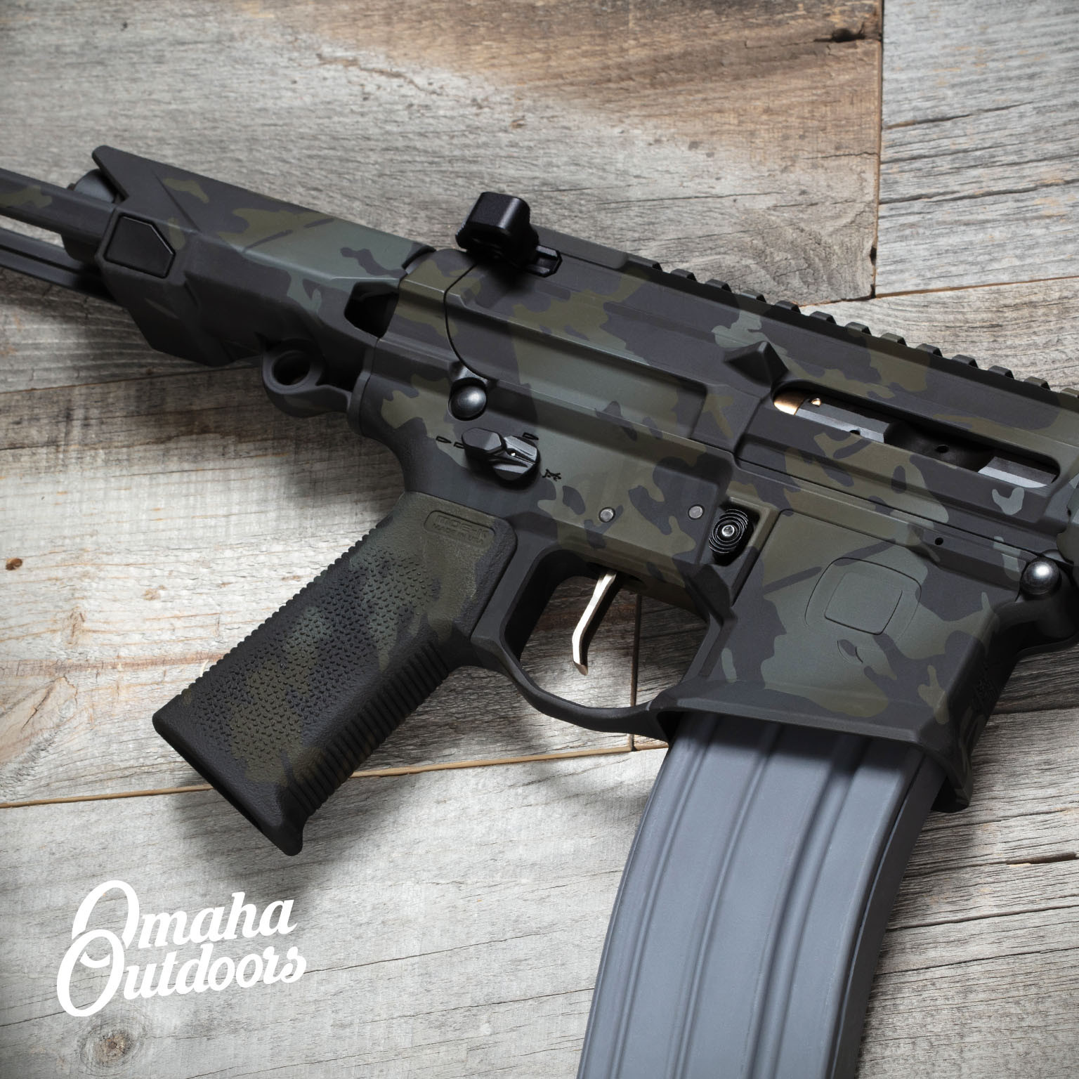 Q honey badger sd black multicam