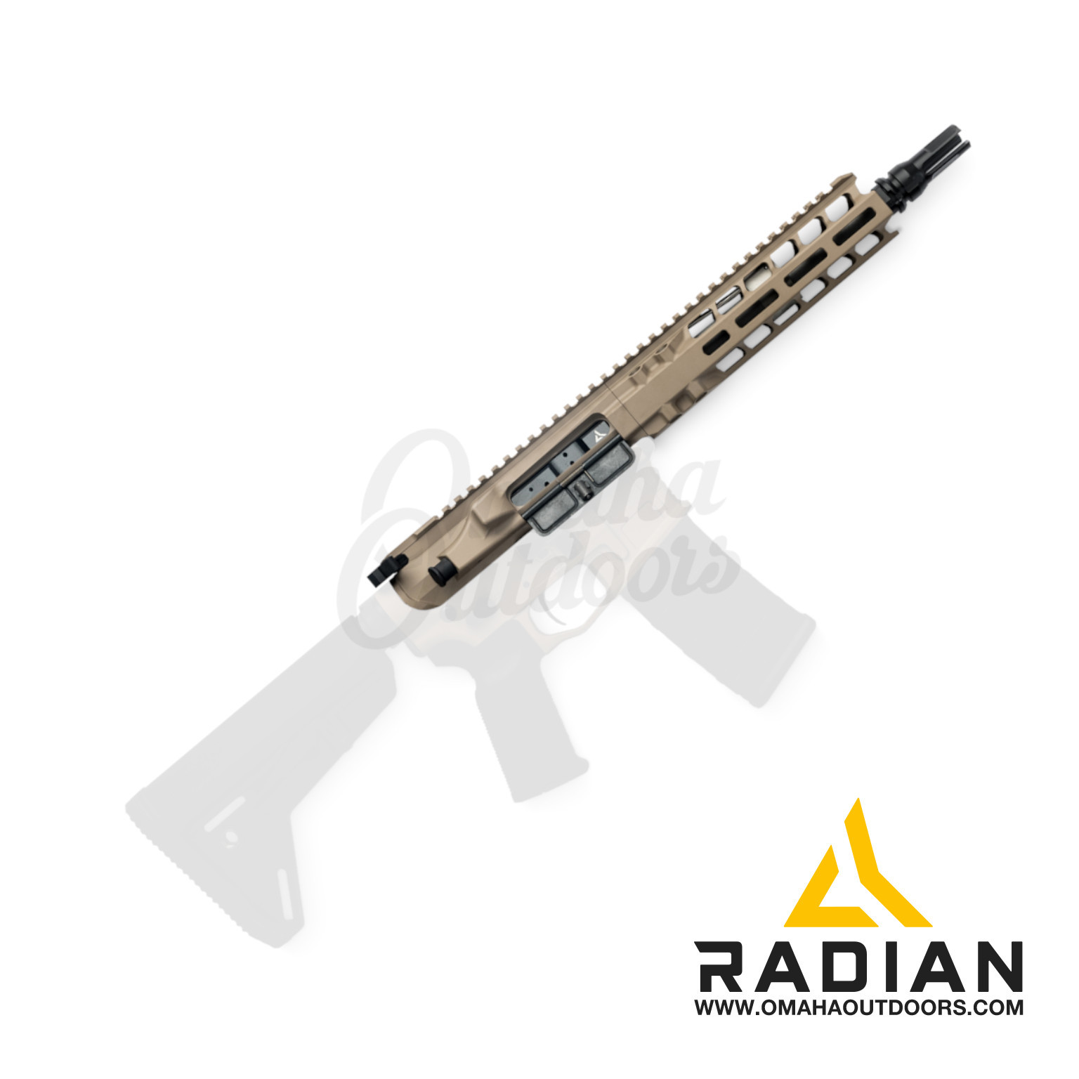 Radian Complete Upper 300 Blackout 9 Inch Barrel FDE - Omaha Outdoors