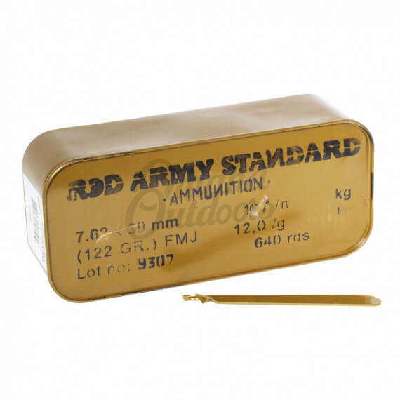 Red army standard 7 62x39 122 grain fmj ammo 640 round tin