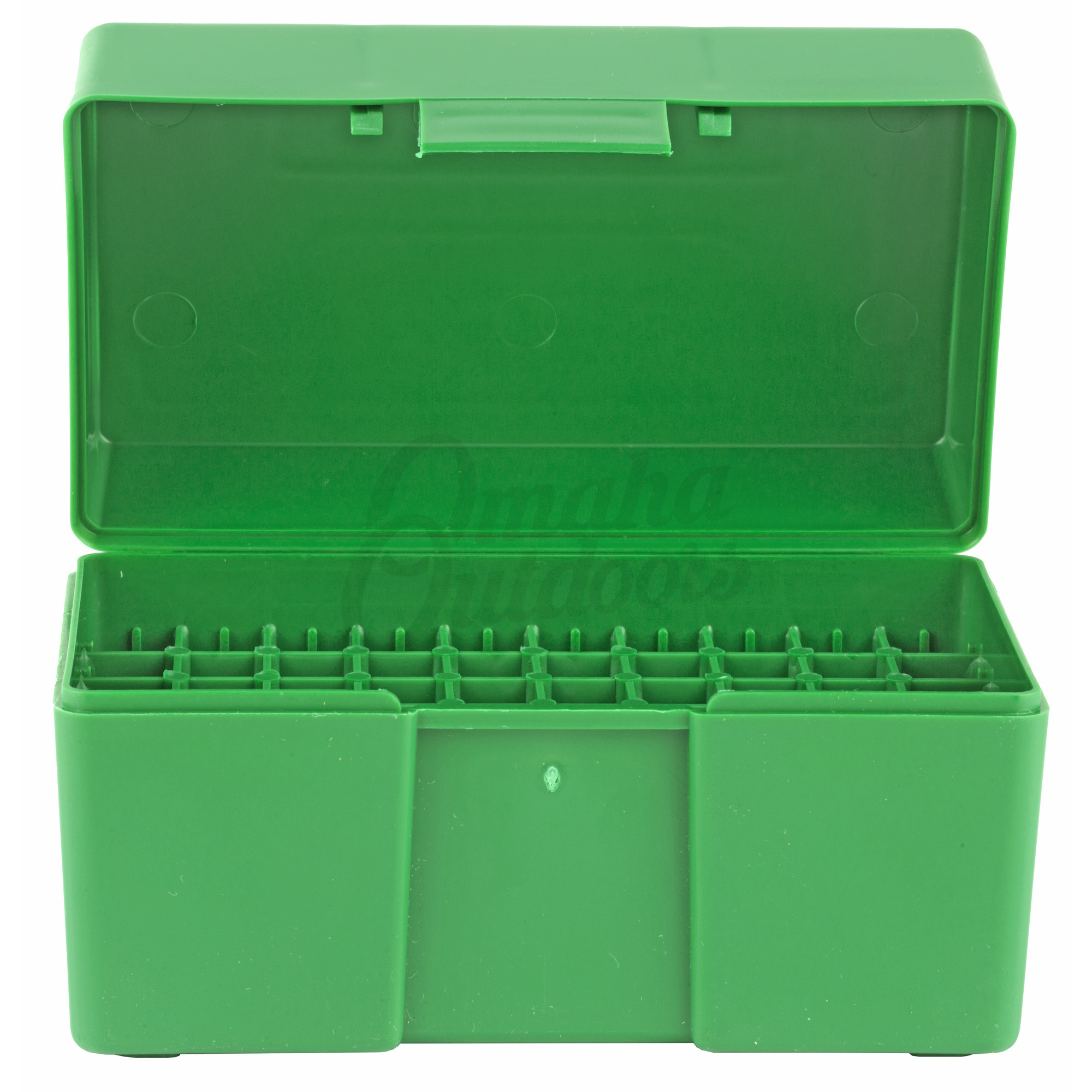 RCBS RCBS Ammo Box For Small Rifle Green Plastic 86901 