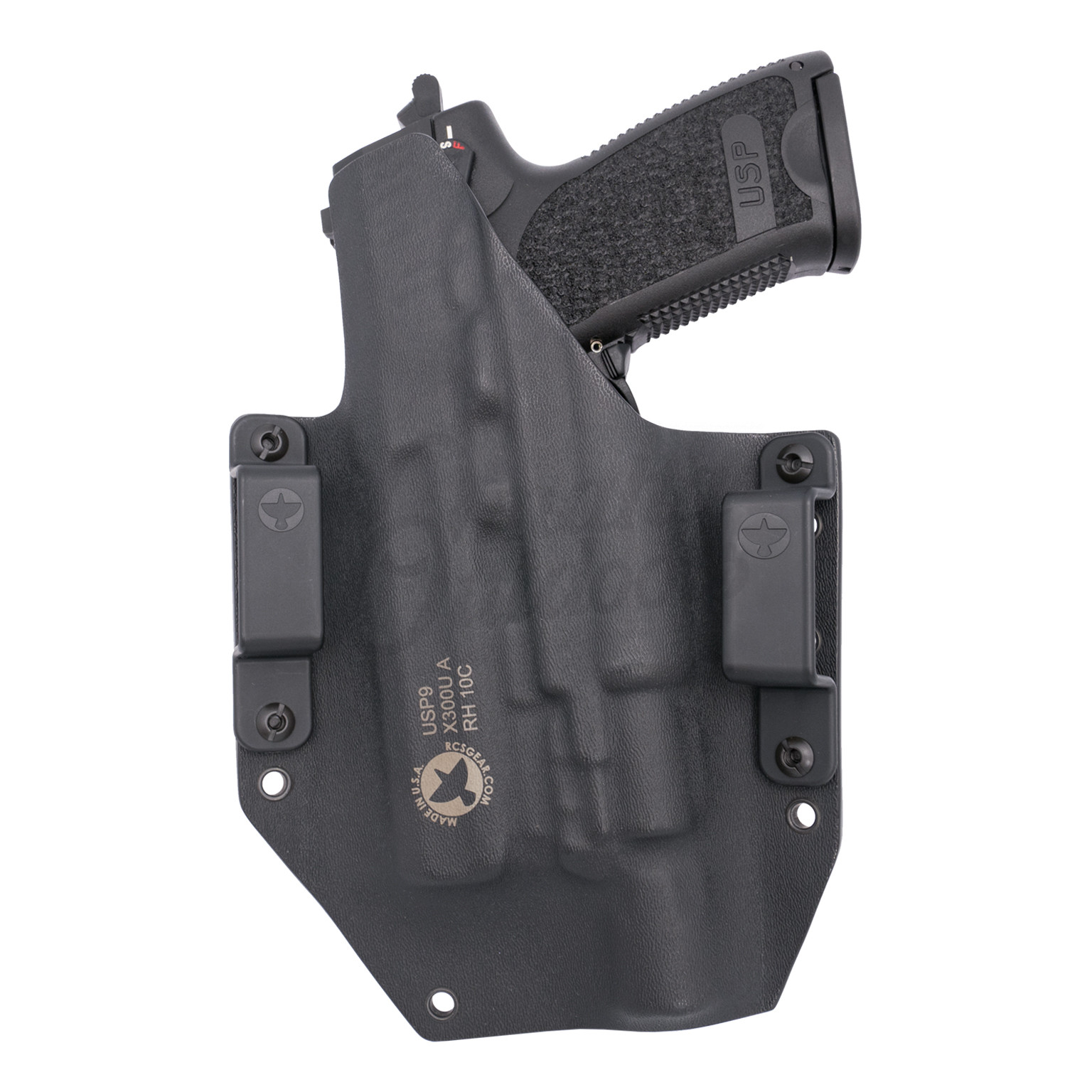 1.5" Details about   Raven OWB Holster Fits Glock 17/19 with X300 Ultra A/B Ambi Black Nylon 