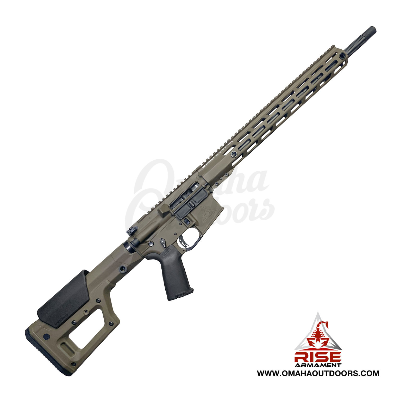 Rise Armament Watchman XR 22 ARC Patriot Brown - Omaha Outdoors