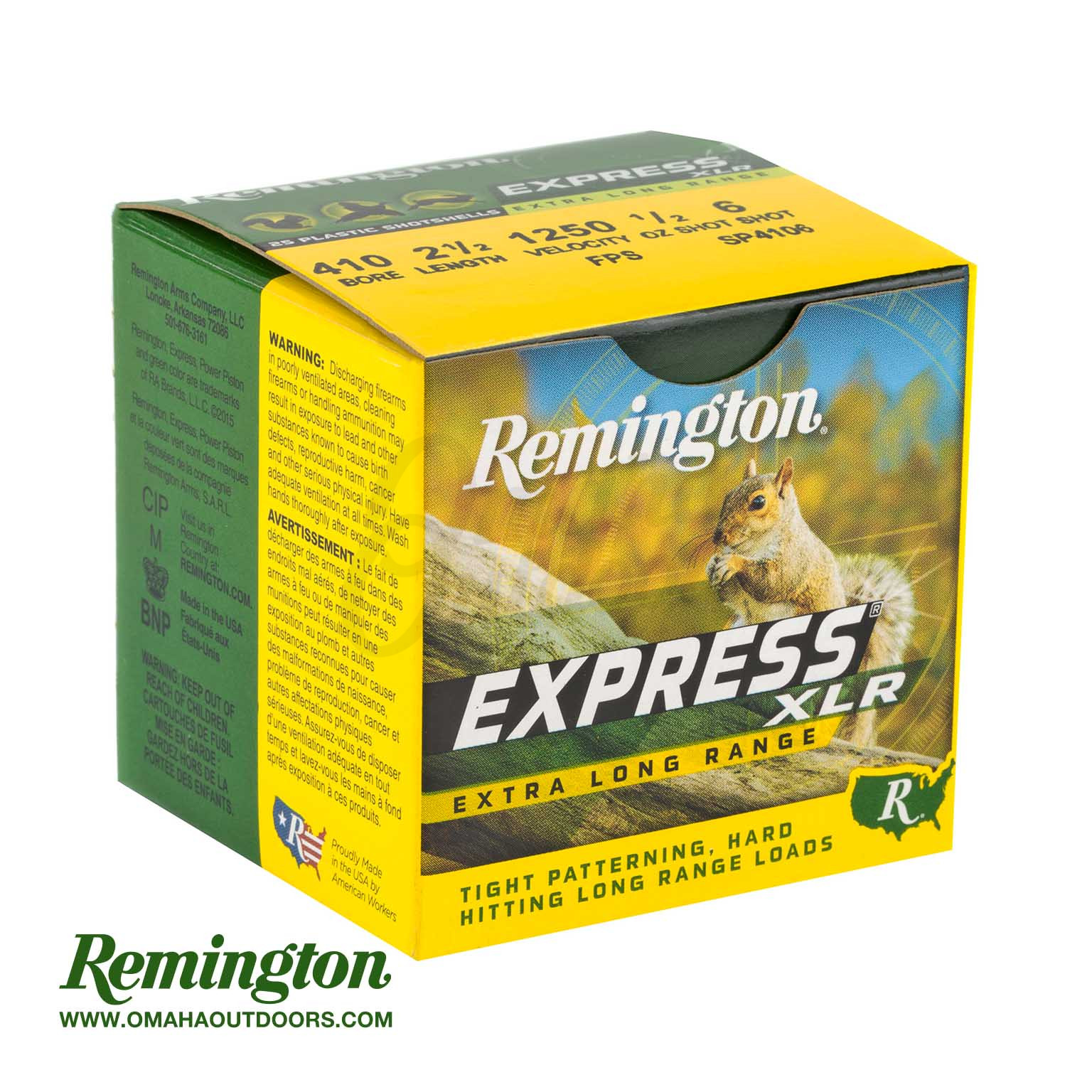 Remington Express XLR Ammo 410 Bore 2.5