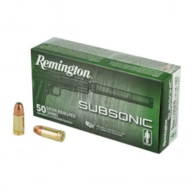 Remington 147gr 9mm Subsonic FNEB 50 Rounds