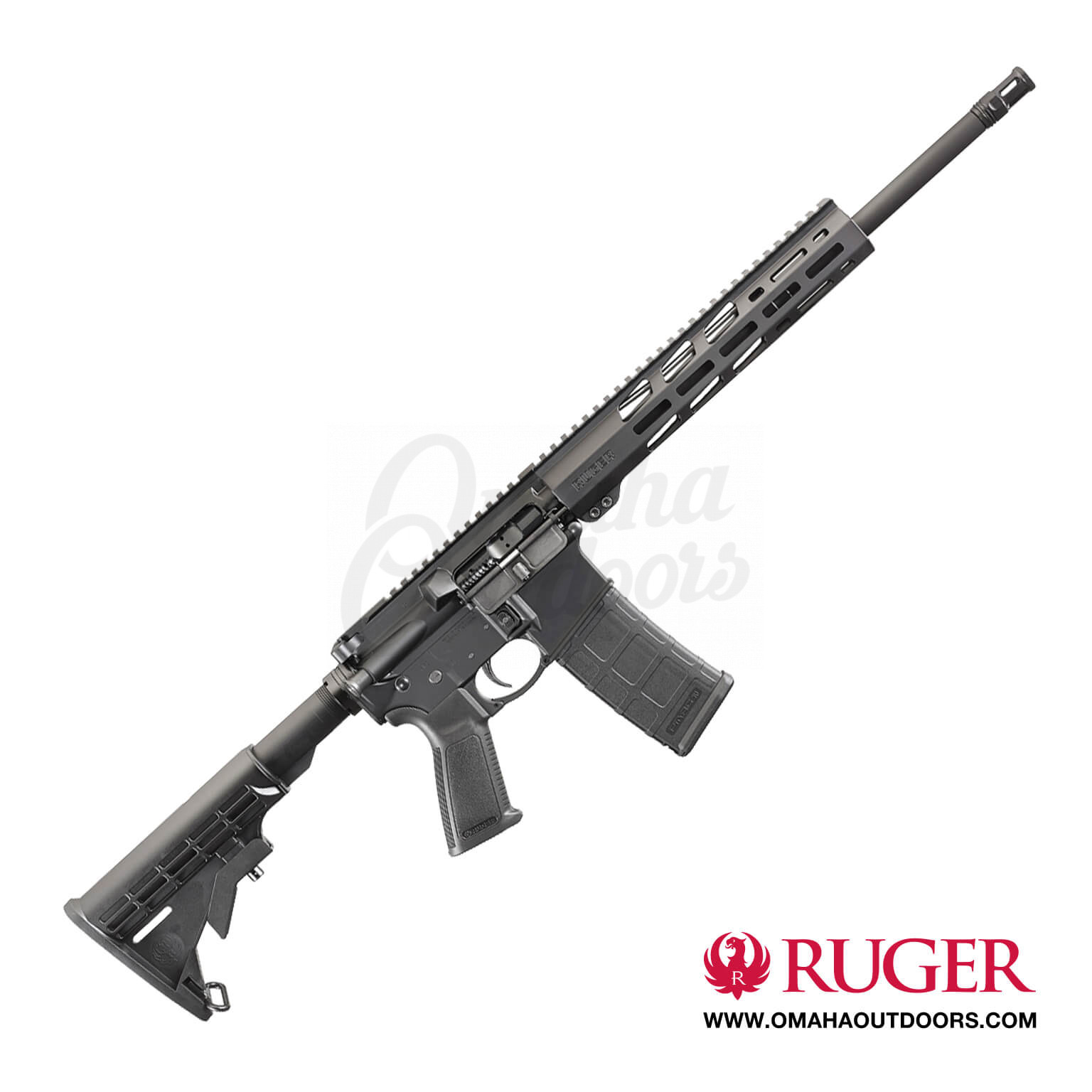 Ruger Ar 556 Free Float Handguard Rifle Omaha Outdoors 3220