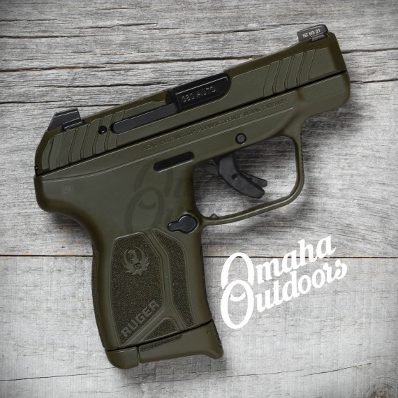 Ruger LCP MAX Full OD Green - Omaha Outdoors