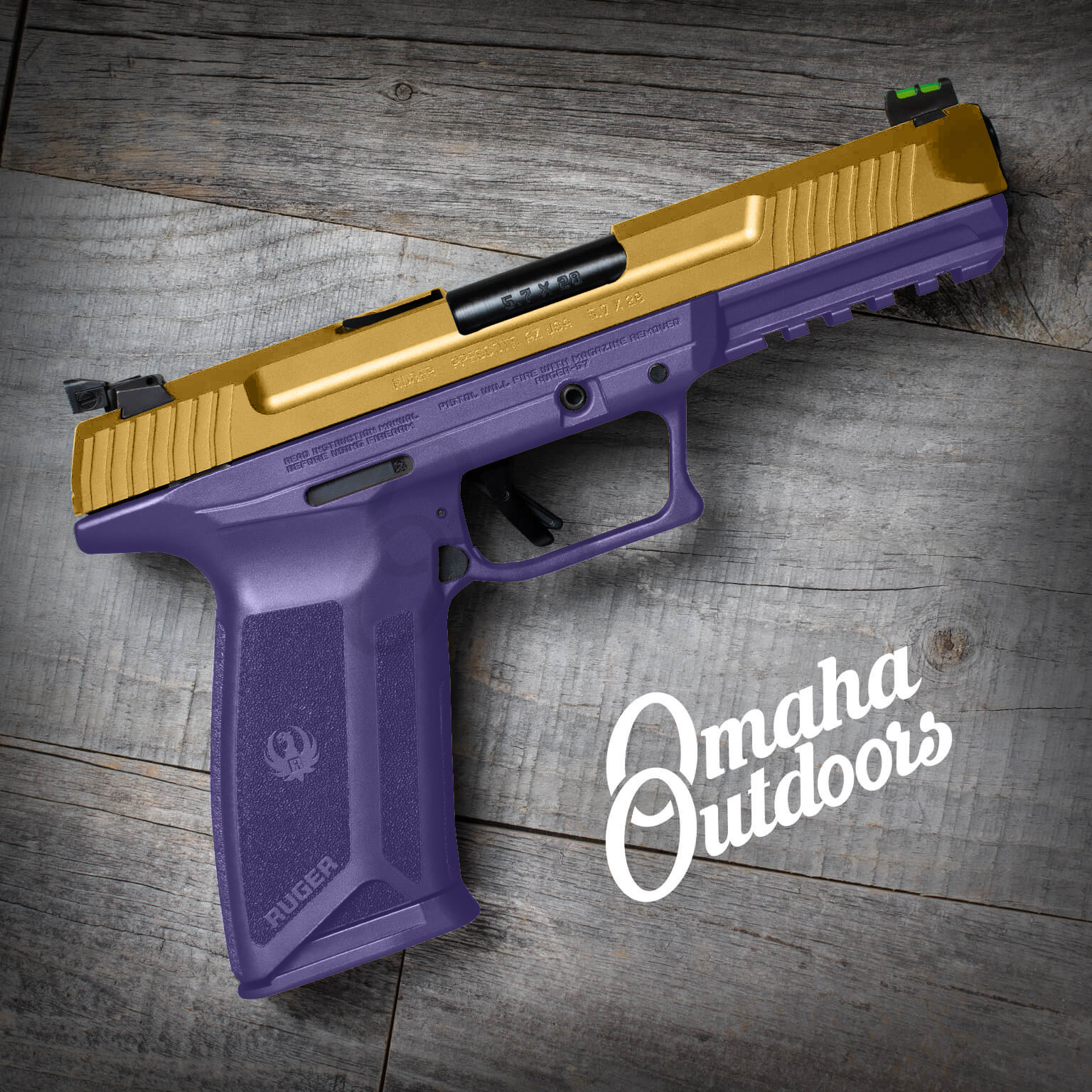 Ruger LCP Semi-Auto Pistol with Purple Frame