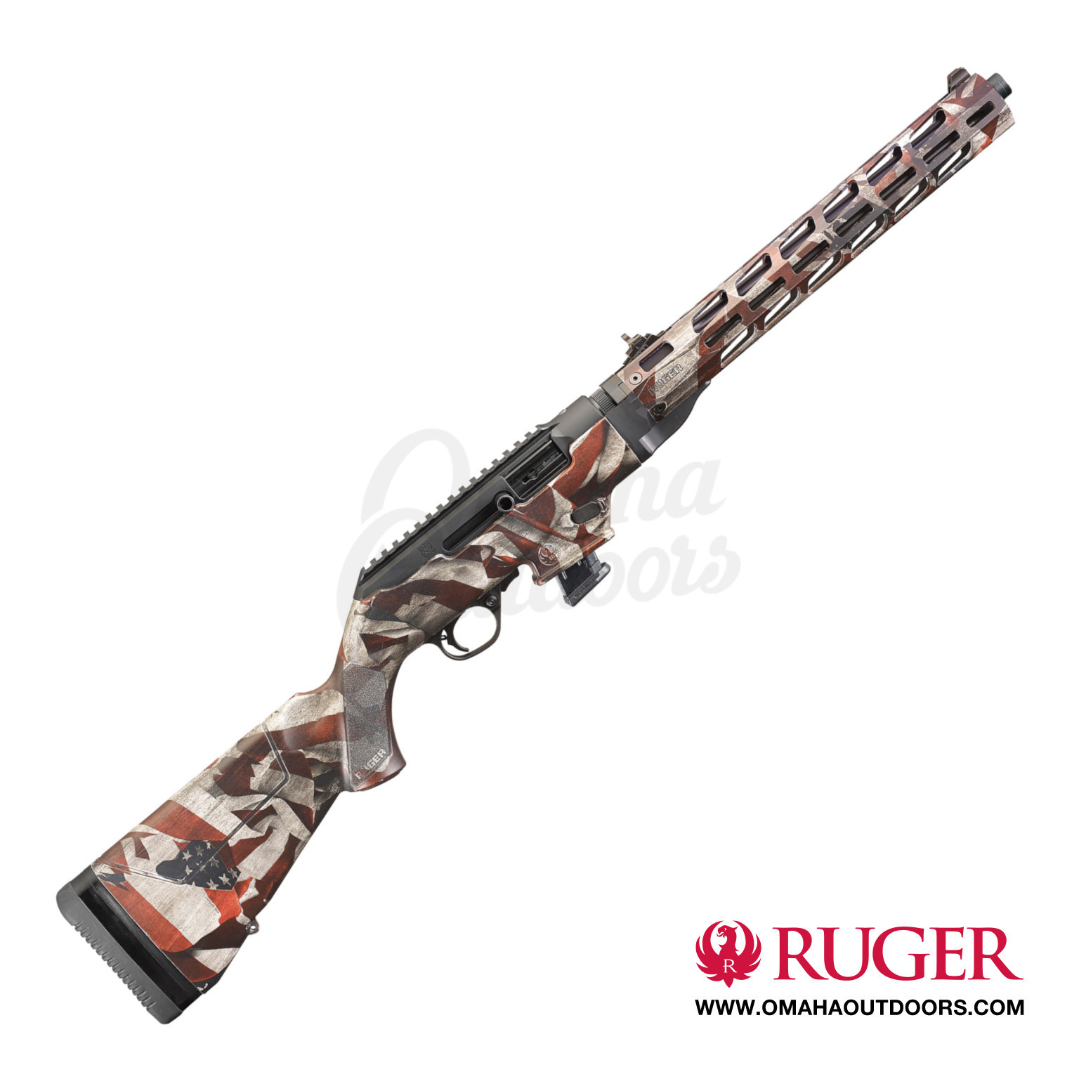 Ruger 10/22 Compact Leopard Camo 22LR 16.12 10+1