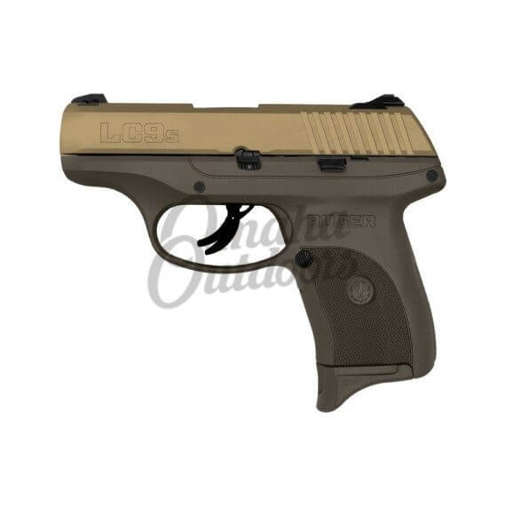 Ruger LC9s Pro Spartan Bronze Pistol 9mm Burnt Bronze Slide 7 RD ...