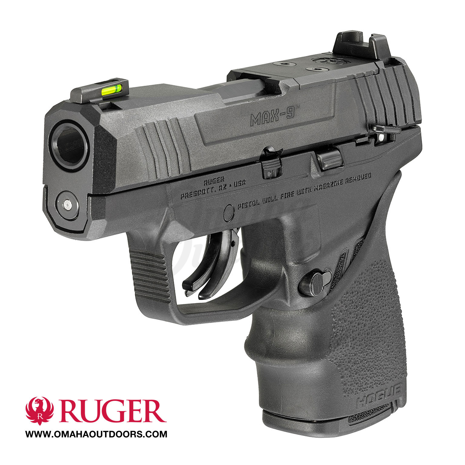 Notify Me - Ruger MAX 9 Optic Ready Pistol 10 RD 9mm MA Compliant ...