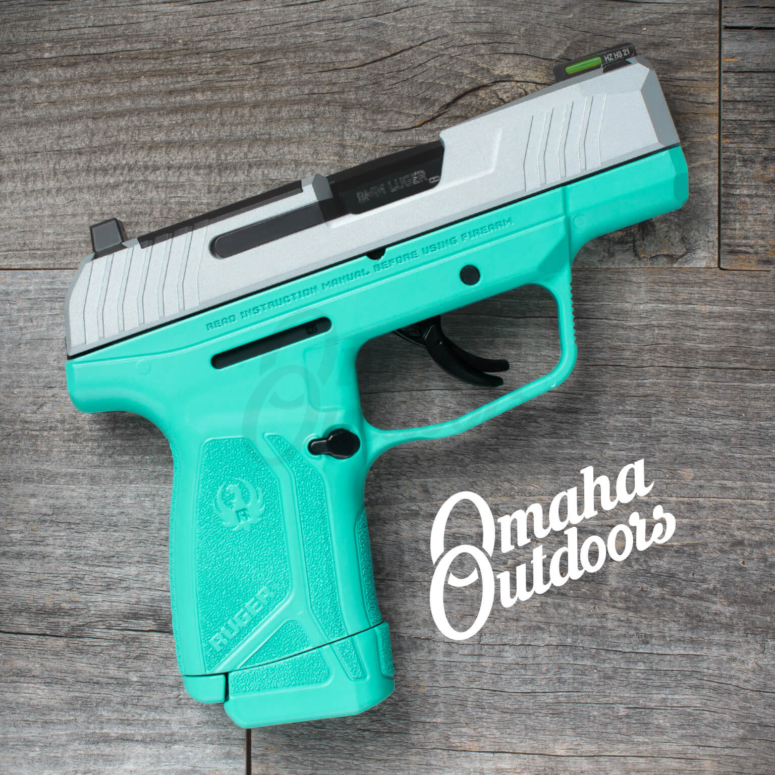 Ruger MAX 9 Pro Vera Blue / Satin Aluminum - Omaha Outdoors