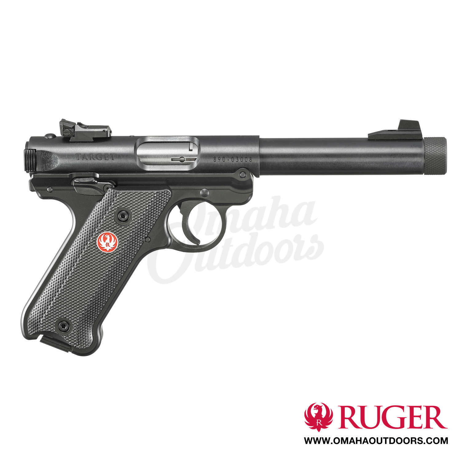 Ruger Mark IV Target Threaded Omaha Outdoors   Rug 40178 