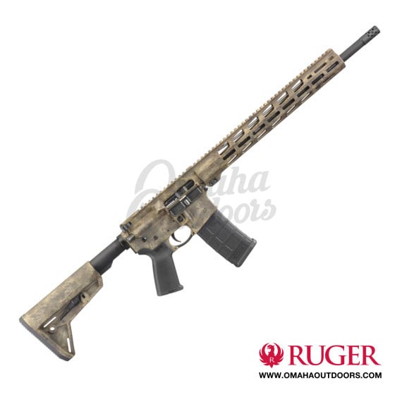 Ruger AR 556 MPR Frazzled Brown - Omaha Outdoors