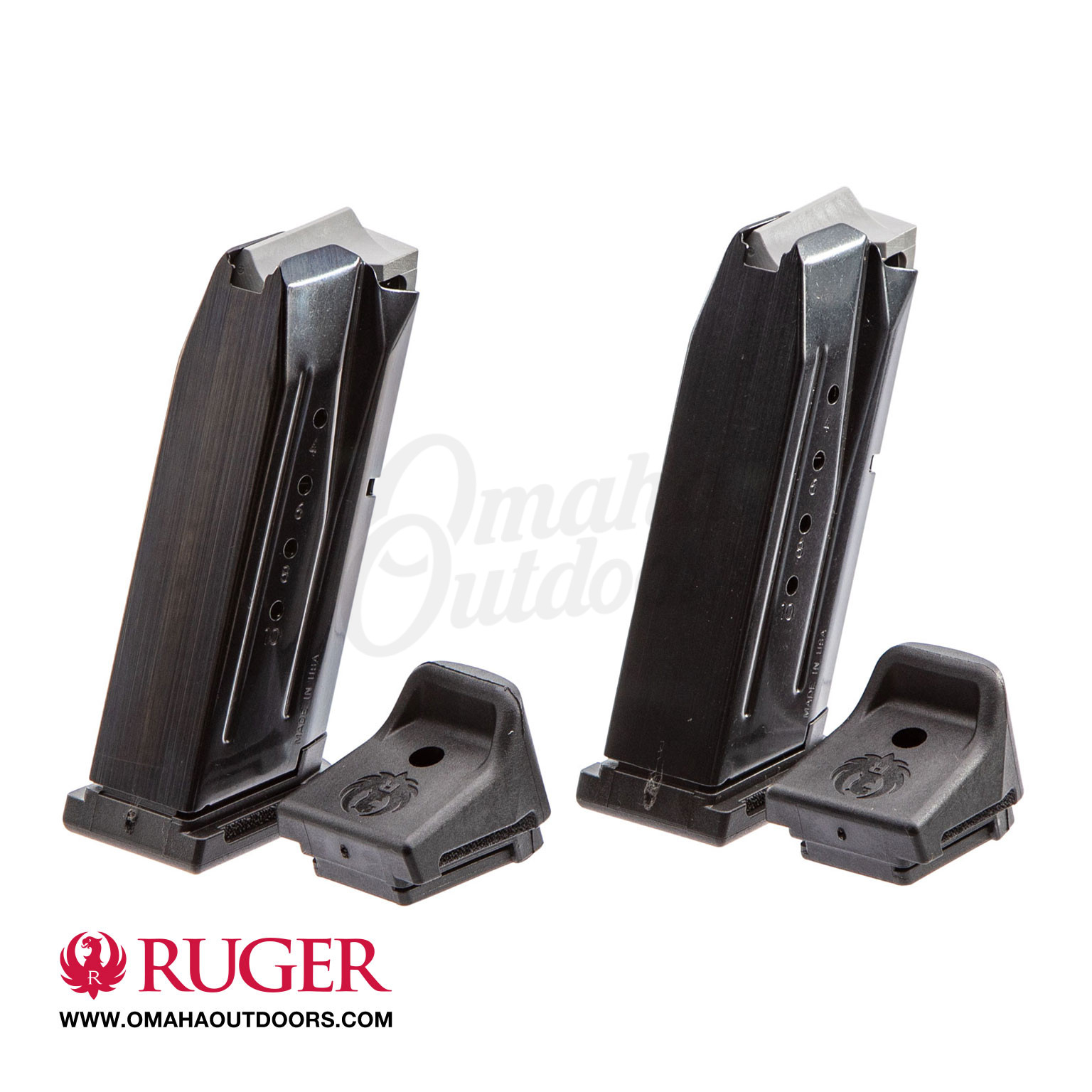 Ruger Security 9 Compact 10 Round Magazine 2 Pack Omaha Outdoors 7242