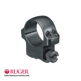 Ruger 90276 4BO Offset Medium 4 Scope Ring Blued 
