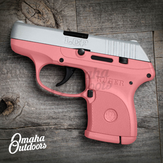 Ruger LCP Miami Pink / Satin Aluminum - Omaha Outdoors