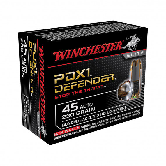 Winchester PDX1 Defender 45 Auto 230 Grain 20 Rounds - In Stock