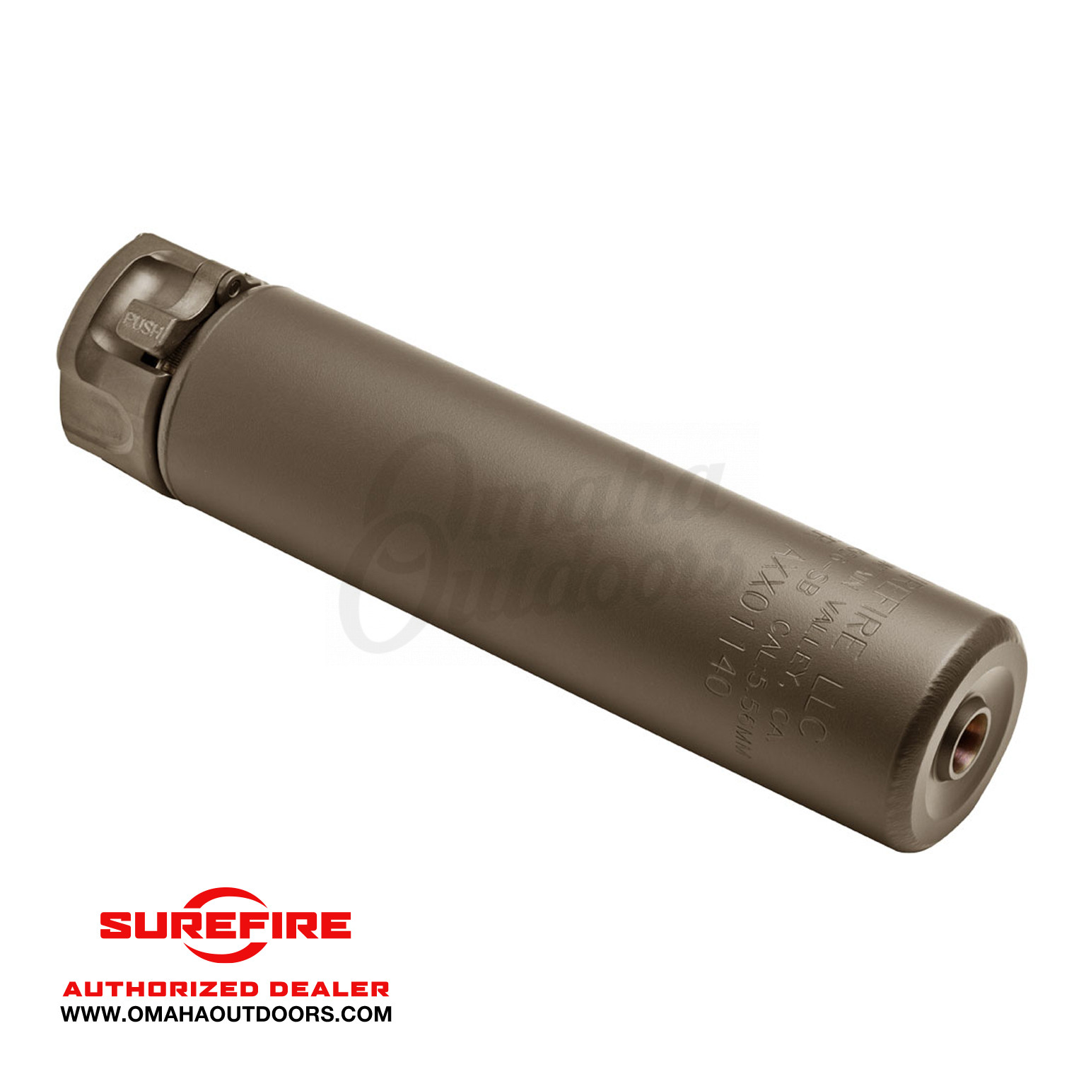 SureFire SOCOM 556 SB2 Suppressor FDE - Omaha Outdoors