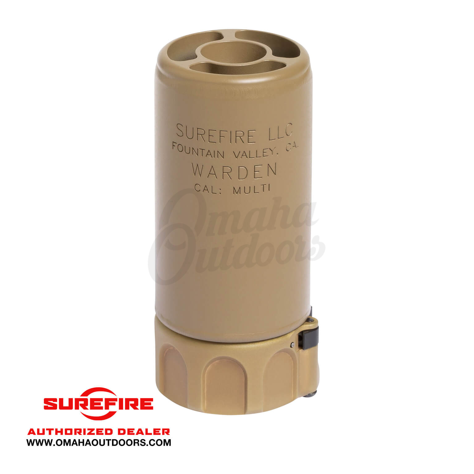 SUREFIRE ショート QDサイレンサー FDE - トイガン