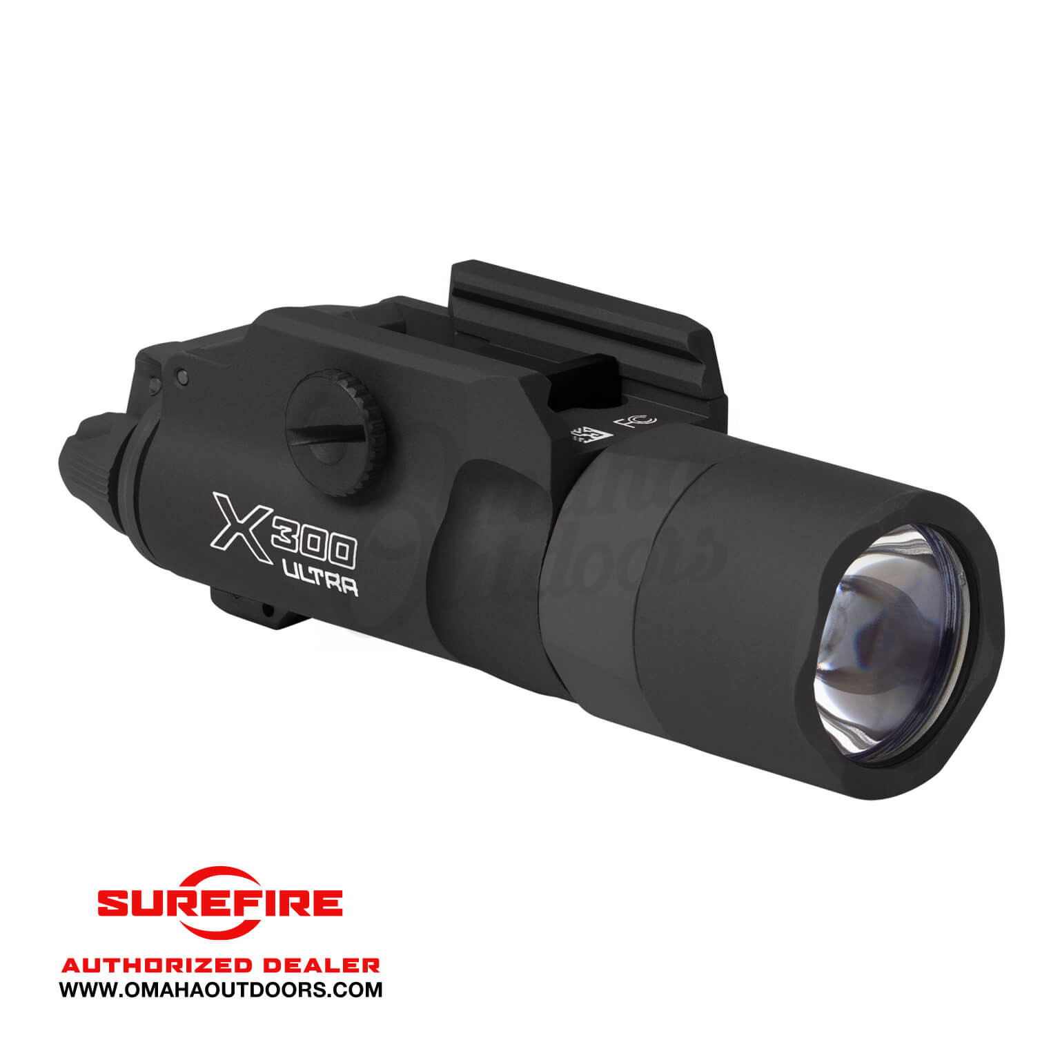 Surefire X300U Handgun Light 1000 Lumens LED T-Slot Rail X300U-B ...