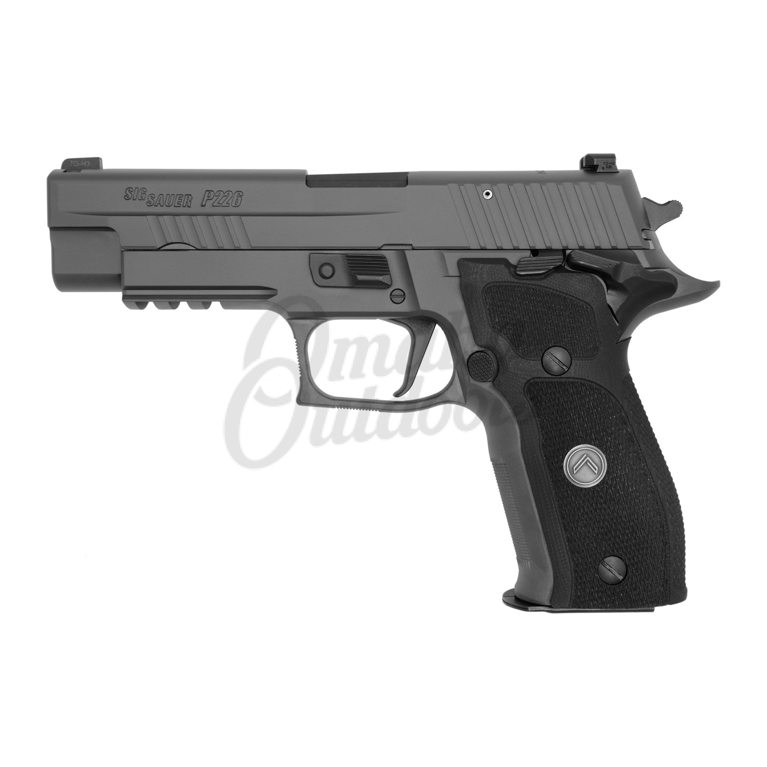 Sig Sauer P226 Legion Sao 10 Rd 9mm Gray Pistol Night Sights Omaha Outdoors